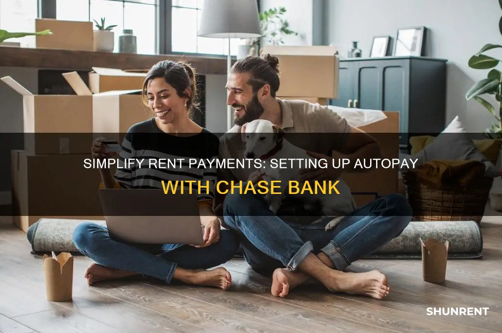 how to set up autopay for rent on chase