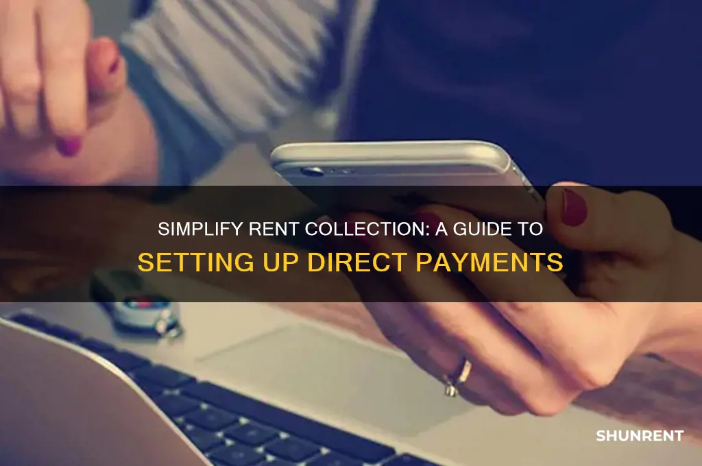 how to set up direct payments for rent