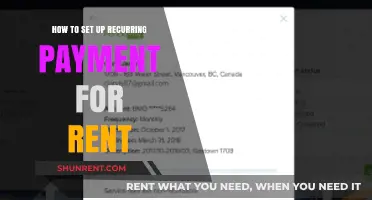 Simplify Rent Payments: A Guide to Setting Up Recurring Payments