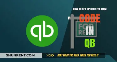 QuickBooks Rent Fee Setup: Creating Item Codes for Efficient Tracking