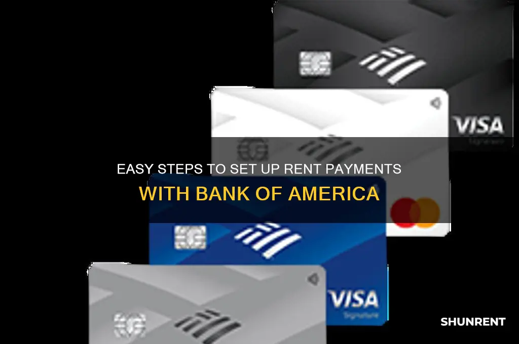 how to set up rent payment bofa
