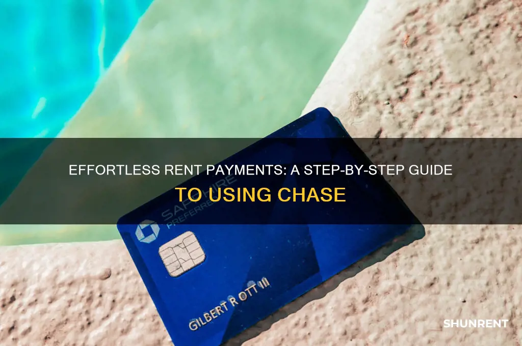 how to set up rent payment through chase