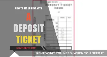 Setting Up Rent Payments with a Deposit Ticket: A Step-by-Step Guide