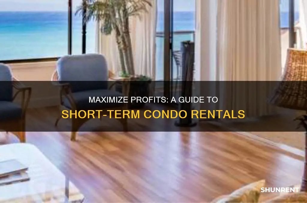 how to short term rent out condo