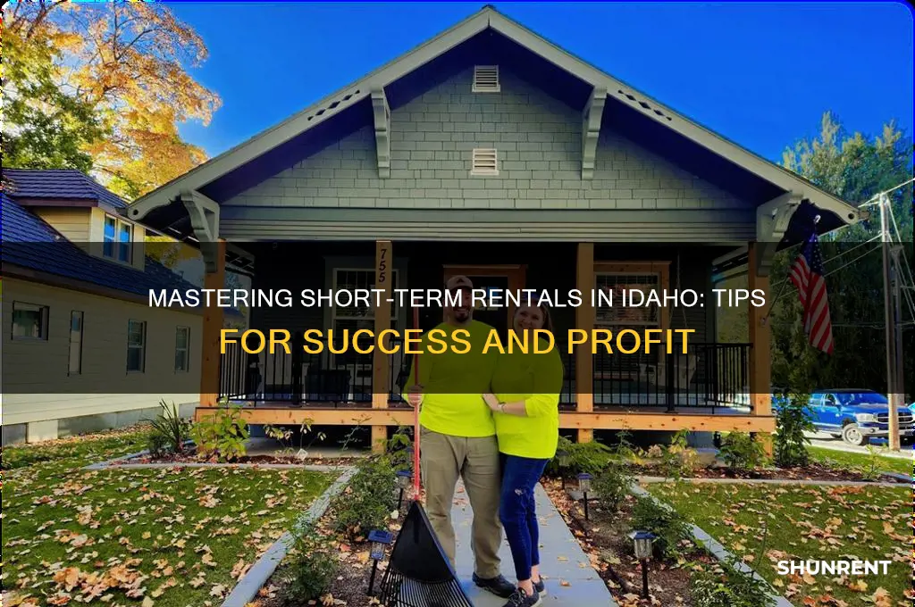 how to short term renting in idaho