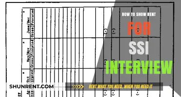 Proving Rent Payments: Tips for Your SSI Interview Preparation