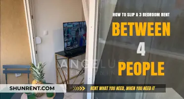 Smart Splitting: Sharing a 3-Bedroom Rent Fairly Among Four People