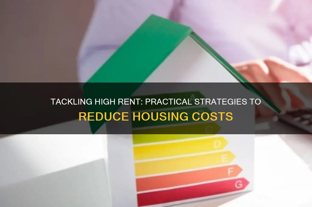 how to solve a problem of high rent