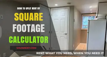 Fair Rent Division: Square Footage Calculator for Roommates