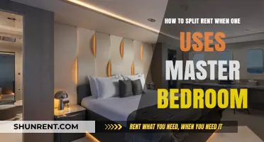 Fair Rent Splitting: Master Bedroom Considerations for Roommates