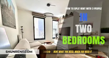 Fair Rent Splitting: 3 People, 2 Bedrooms, Smart Solutions