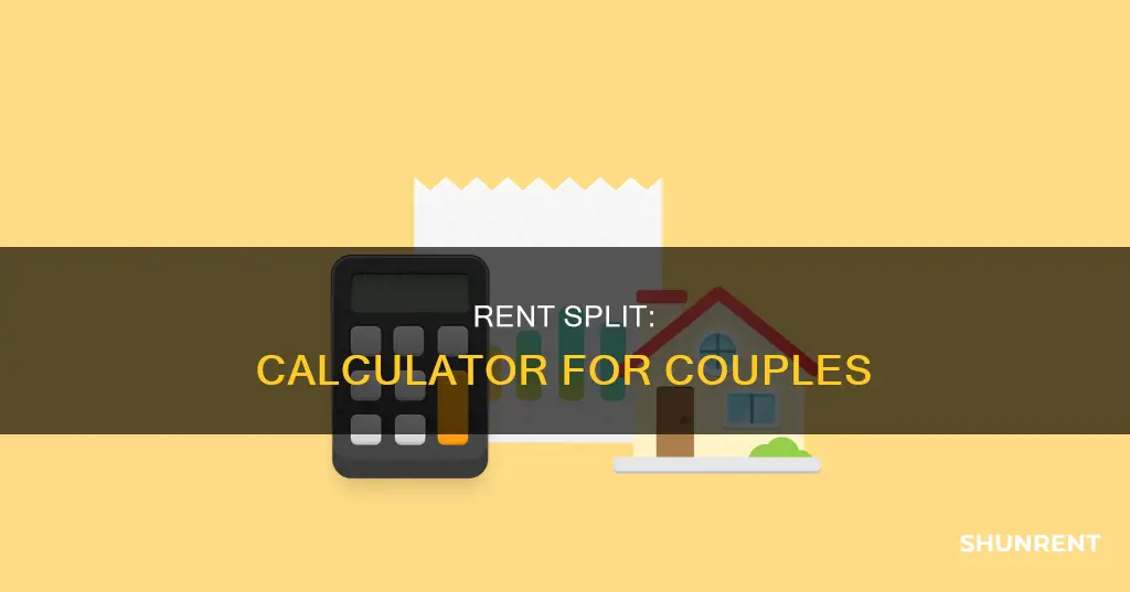 how to split rent with a couple calculator