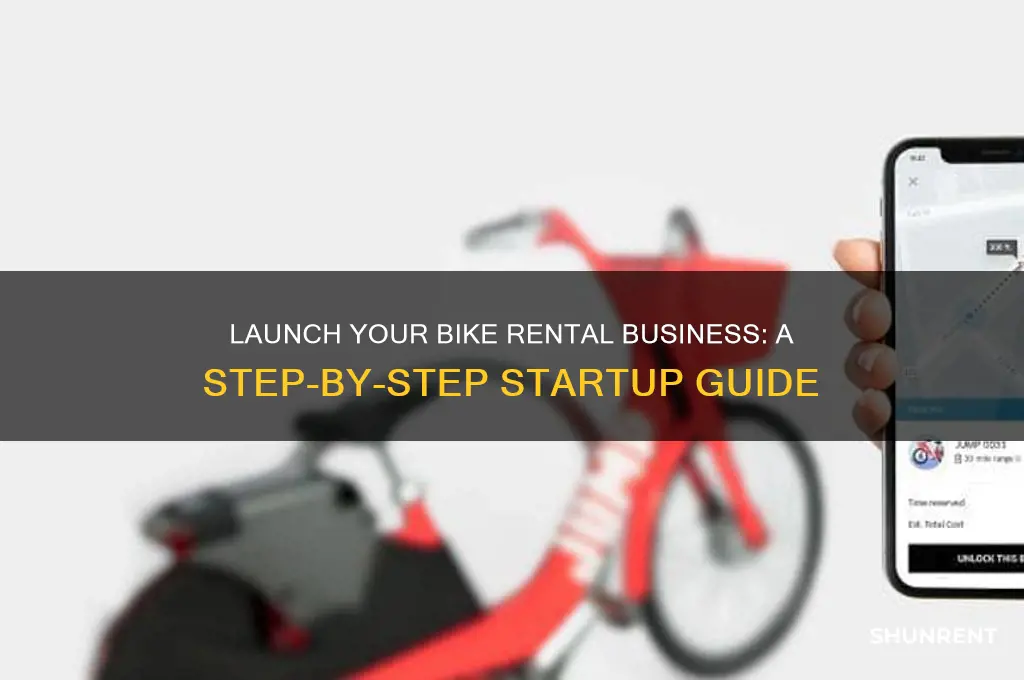 how to start a bike renting business