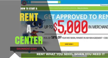 Launch Your Rent-a-Center Business: A Step-by-Step Startup Guide
