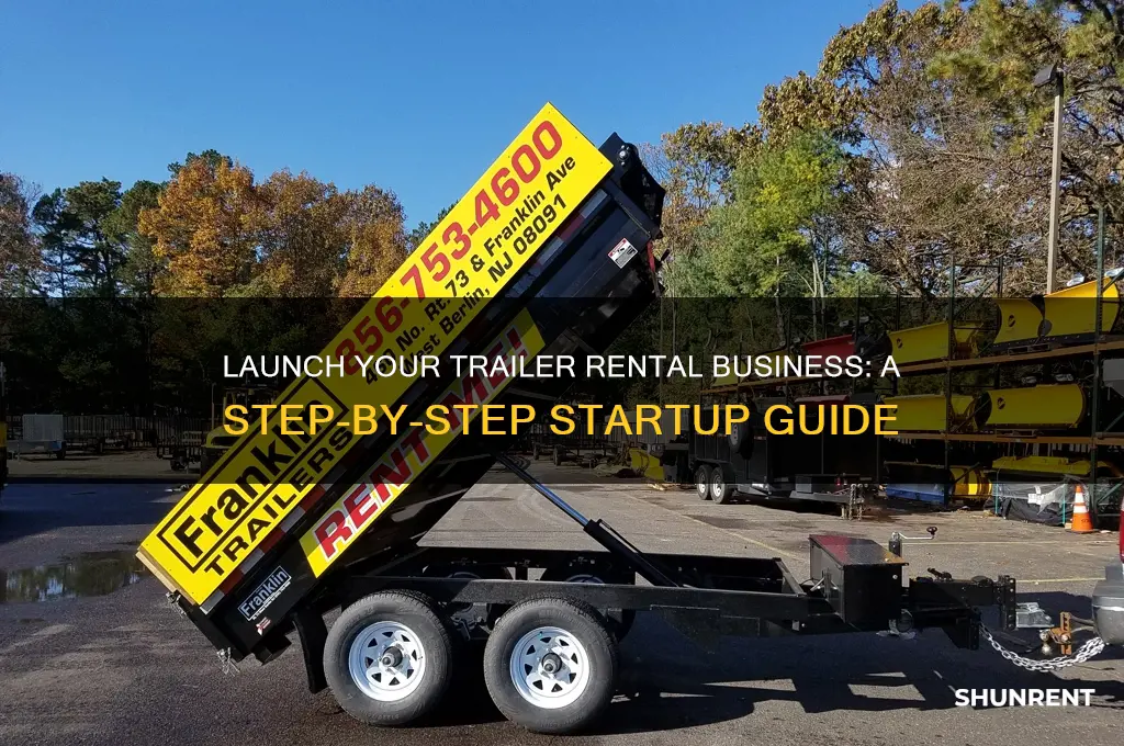 how to start a trailer renting business