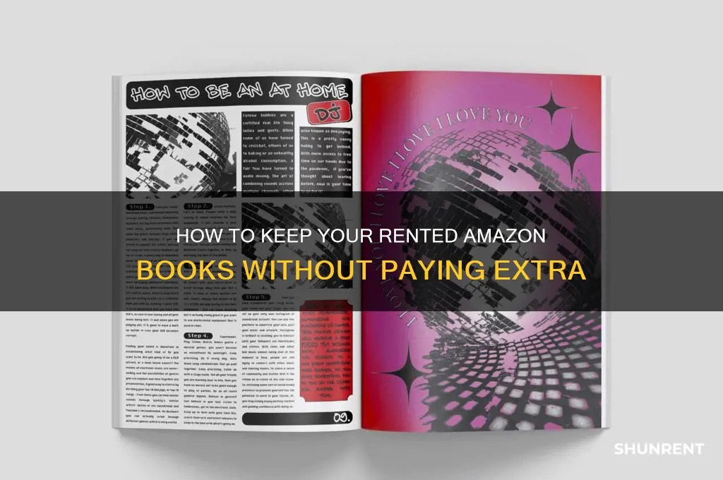 how to steal a book that is rented amazon