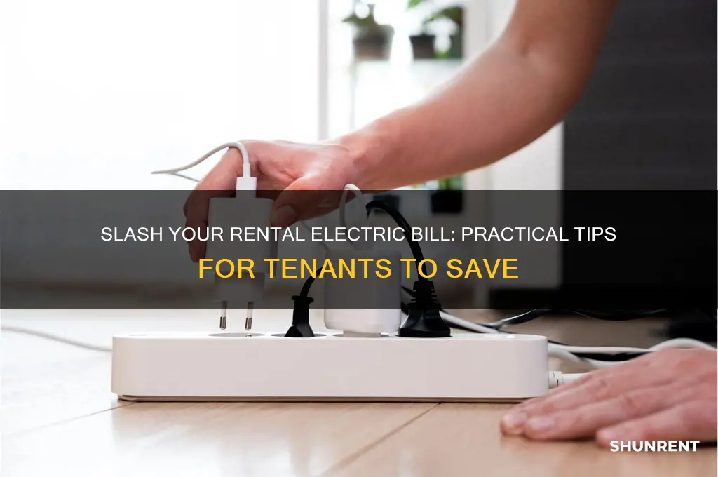 how to stop electric bill when renting