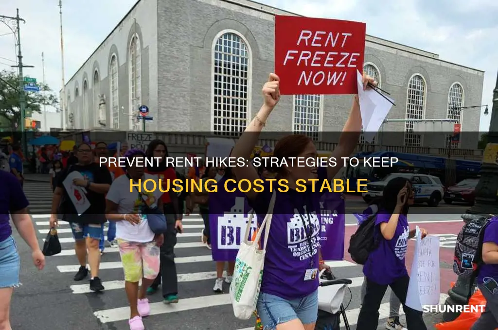 how to stop rent from going up