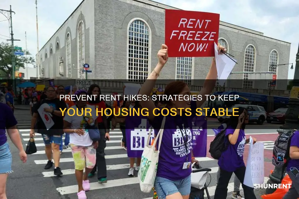 how to stop your rent from increasing