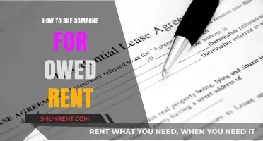 Sue for Unpaid Rent: A Step-by-Step Guide to Recovering Owed Rent