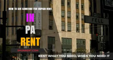 Suing for Unpaid Rent in Pennsylvania: A Step-by-Step Guide