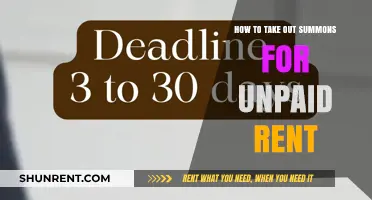 Evicting Tenants for Unpaid Rent: A Step-by-Step Summons Guide