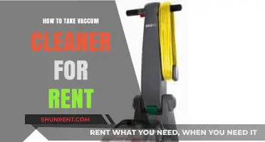 Renting a Vacuum Cleaner: A Cost-Effective Cleaning Solution Guide