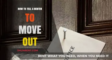 Navigating the Process: How to Tell a Renter to Move Out