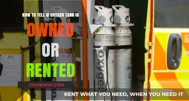 Owned or Rented? How to Identify Your Oxygen Tank's Status