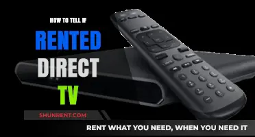 Spotting Rented Direct TV: Key Signs and Quick Identification Tips