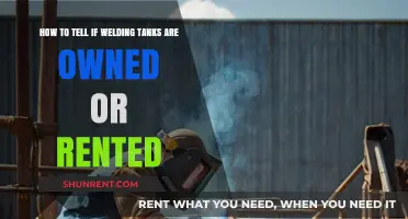 Owned or Rented? Identifying Your Welding Tank Ownership Status
