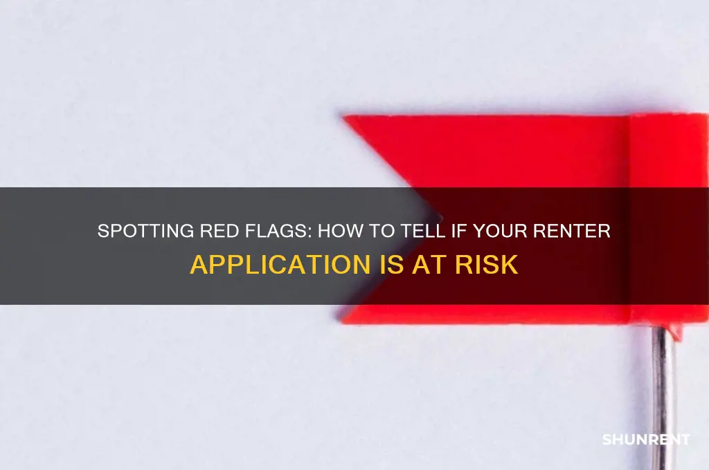 how to tell if your renter application