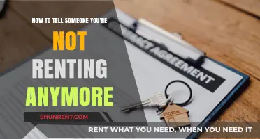Ending Your Rental Journey: How to Share the News Gracefully