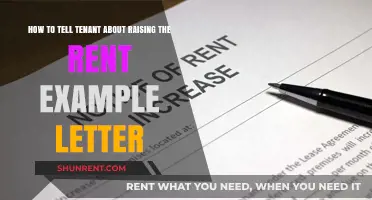 How to Notify Tenants of Rent Increase: Sample Letter Guide