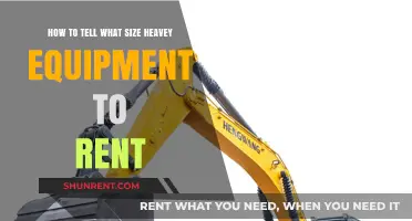 Choosing the Right Heavy Equipment Size for Your Rental Needs