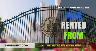 Tracing Your Textbook's Rental Origin: A Step-by-Step Guide