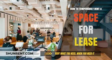Flexible Leasing: How to Temporarily Rent a Space for Lease