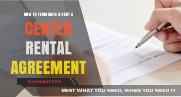 Steps to End Your Rent-A-Center Rental Agreement Early