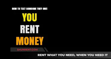 How to Politely Text Someone About Unpaid Rent Money
