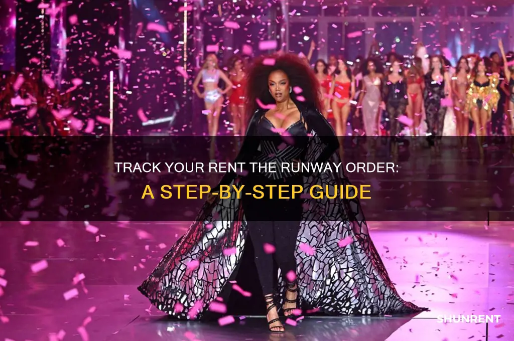how to track my order rent the runway