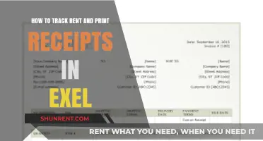 Efficient Rent Tracking and Receipt Printing in Excel: A Step-by-Step Guide