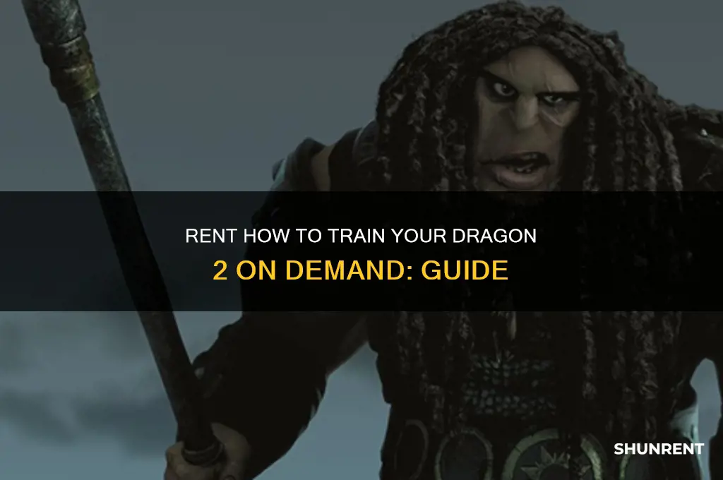 how to train your dragon 2 rent on demand