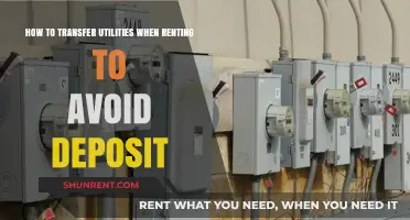 Renting? Seamlessly Transfer Utilities and Skip the Deposit Hassle