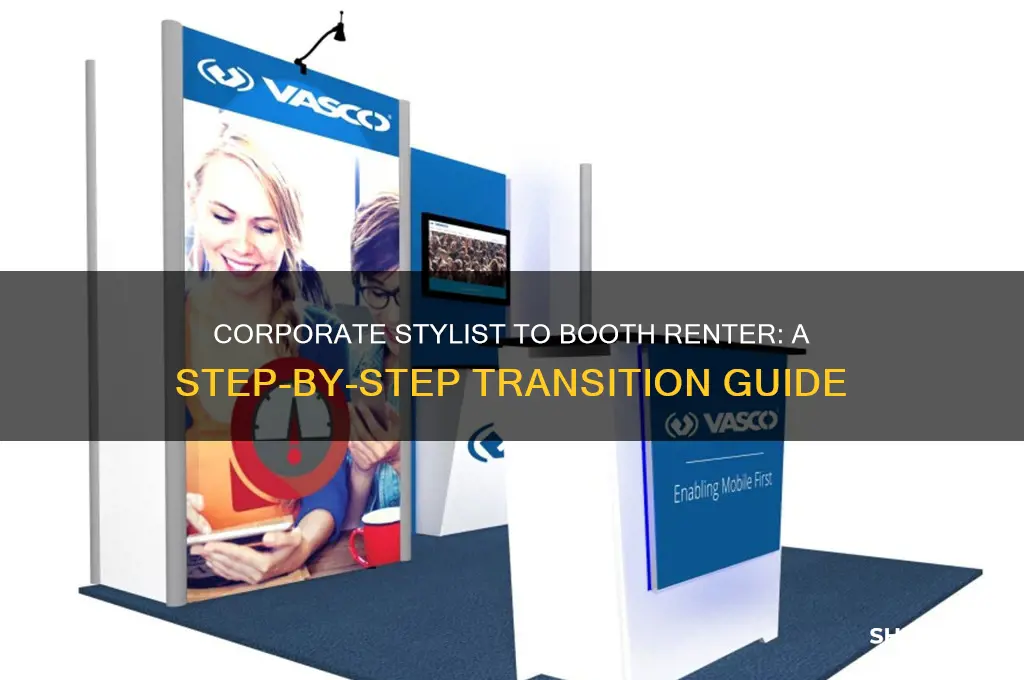 how to transition from corporate stylist to booth rent
