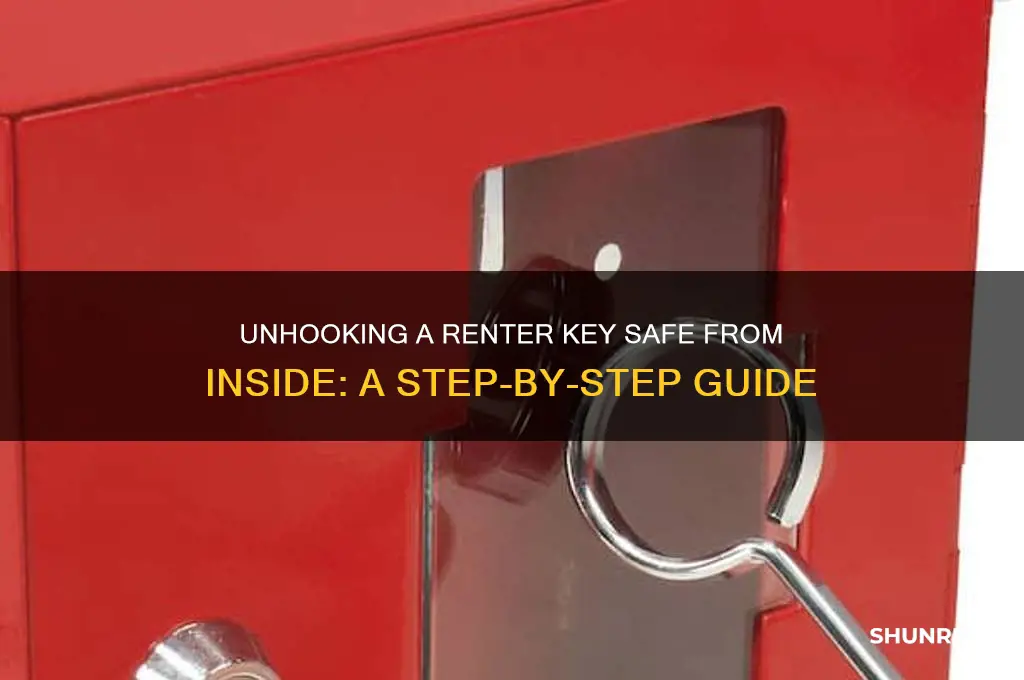 how to unhook renter key safe from inside