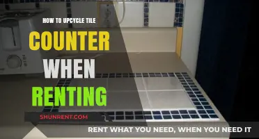 Creative Tile Counter Upcycling Ideas for Renters on a Budget