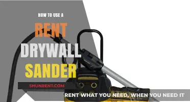 Mastering Drywall Sanding: A Step-by-Step Guide to Renting and Using a Sander