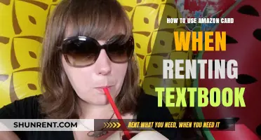Rent Textbooks Easily: Using Your Amazon Card for Savings