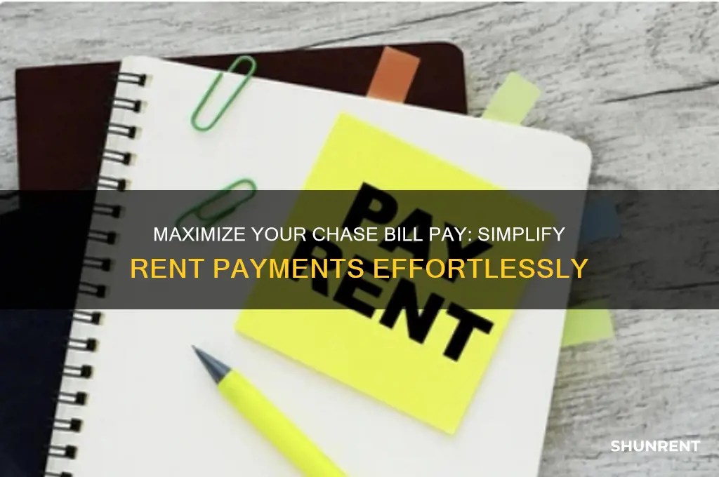 how to use chase bill for rent