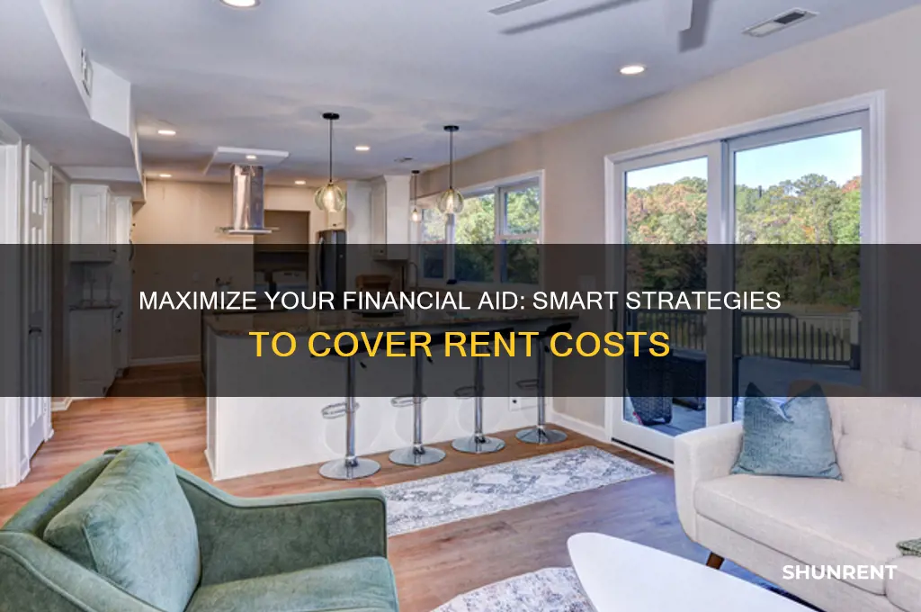how to use financial aid for rent